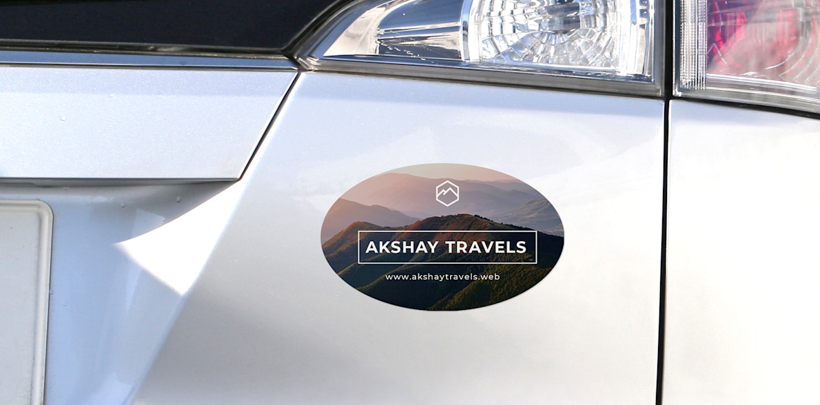Waterproof Custom Car Stickers Vinyl sticker printing Designs